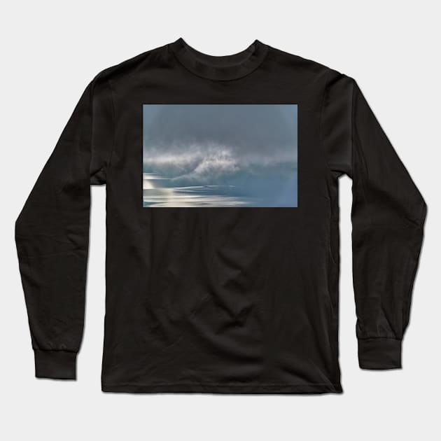 Fog over Lake Constance Long Sleeve T-Shirt by mbangert